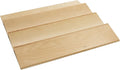 Rev-A-Shelf 22" 3 Tiered Seasoning Organizer, Trim-to-Fit Wooden Kitchen Draw and Cabinet Home Storage Insert, Pull Out Spice Rack, Maple, 4SDI-24