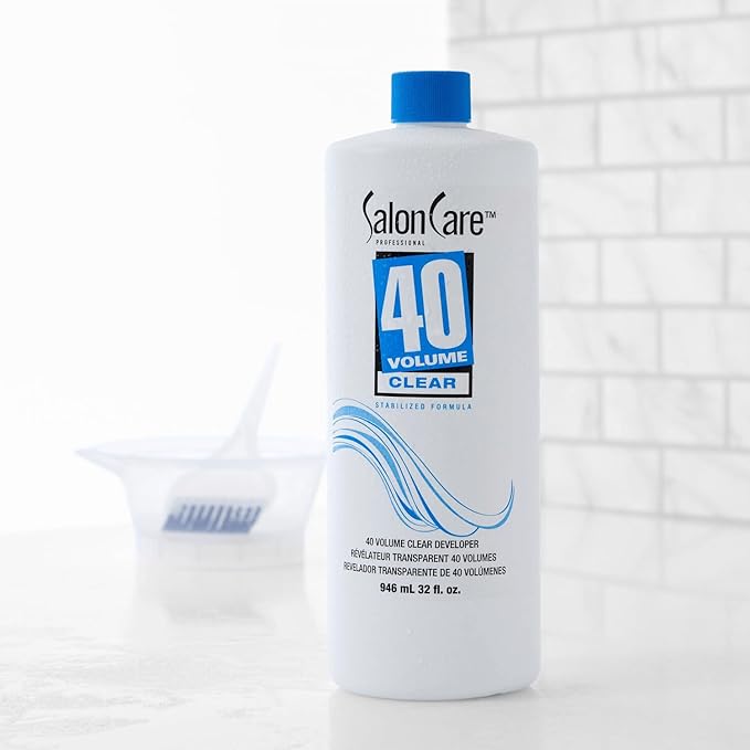Salon Care 40 Volume Clear Developer 32 Oz (Pack of 2)