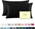 Silk Pillowcase for Hair and Skin,Soft,Breathable and Sliky 100% Silk Pillowcases King Set of 2,Both Sides Natural Mulberry Silk Pillow Cases with Hidden Zipper(King Size 20"X 36",2pcs)