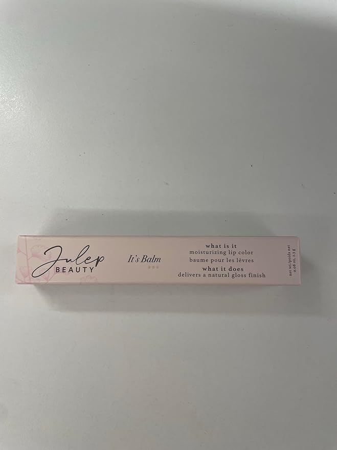 Julep It's Balm: Tinted Lip Balm + Buildable Lip Color -That's Sweet - Natural Gloss Finish - Hydrating Vitamin E Core - Vegan