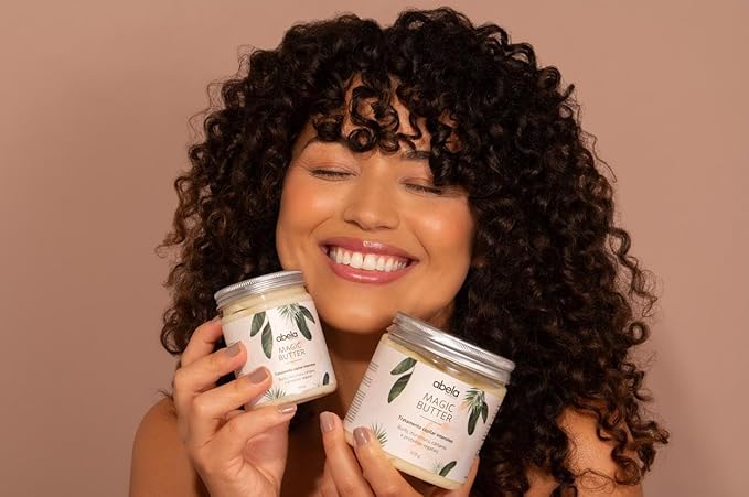 Abela Cosmetics Magic Butter Intensive Hair Mask 240g - Deep Repair Treatment for Dry, Damaged Hair