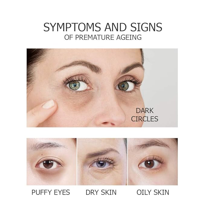 VENZEN Pure 24K Gold Eye Cream Real Luxury Effect Beauty Of Nature Nourishment Hydrating 30g