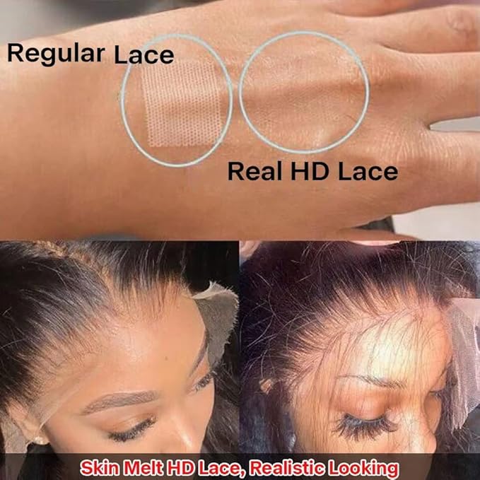 Hidden Strap Invisi Strap Straight 360 Glueless Wigs Human Hair Pre Plucked Pre Bleached Brazilian Virgin Wig With Drawstring 250 Density HD Full Lace Front Wigs Human Hair 28 Inch