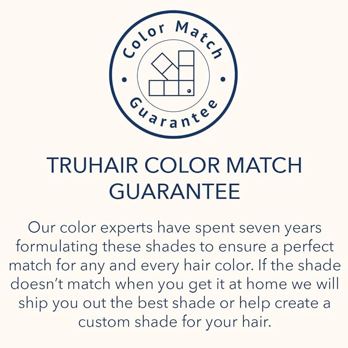 TRUHAIR Jumbo Color & Conceal Waterproof Root Touch Up Hair Color for Gray Hair Coverage - Instant Root Cover Up Hair Powder for Women & Men - Bald Spot Concealing, Hairline Filling (Light Brown)