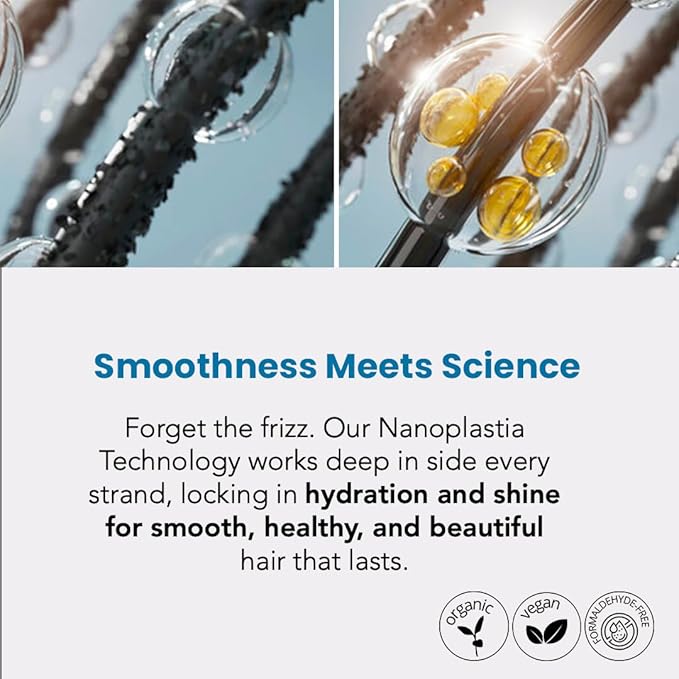 I Belli Capelli Torrano Cream Keratin Hair Treatment Straightening in 1 Step, Formaldehyde Free-Nanoplastia Para Alisar Cabello, Keratina Organica Sin Formol Para Alisar el Pelo (2-Pack - 500ml each)