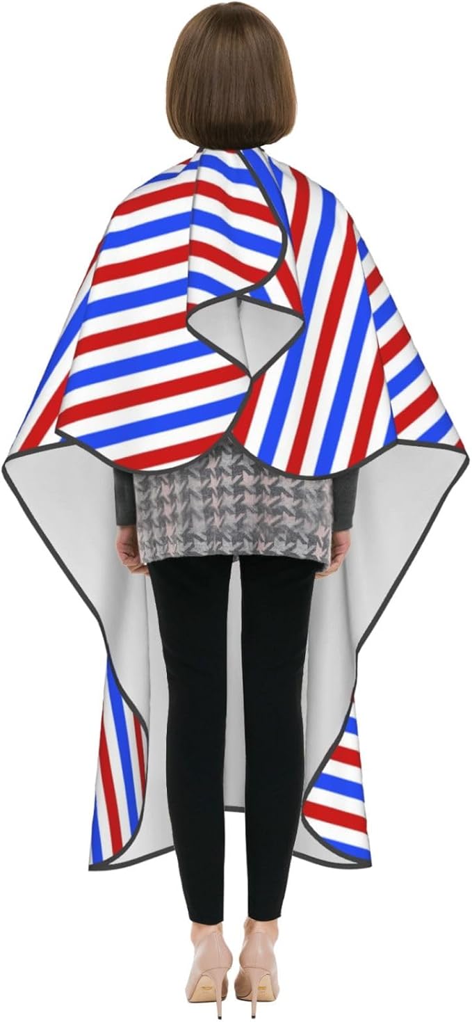 Custom Barber Cape for Men Personalized Professional Hair Cutting Cape with Text for Home Salon Barbershop