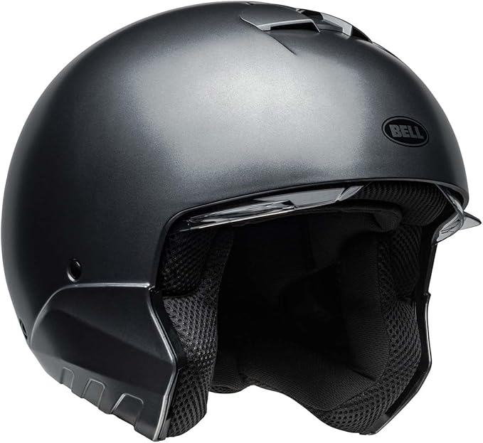 Bell Moto Broozer Satin Starship Gray Large