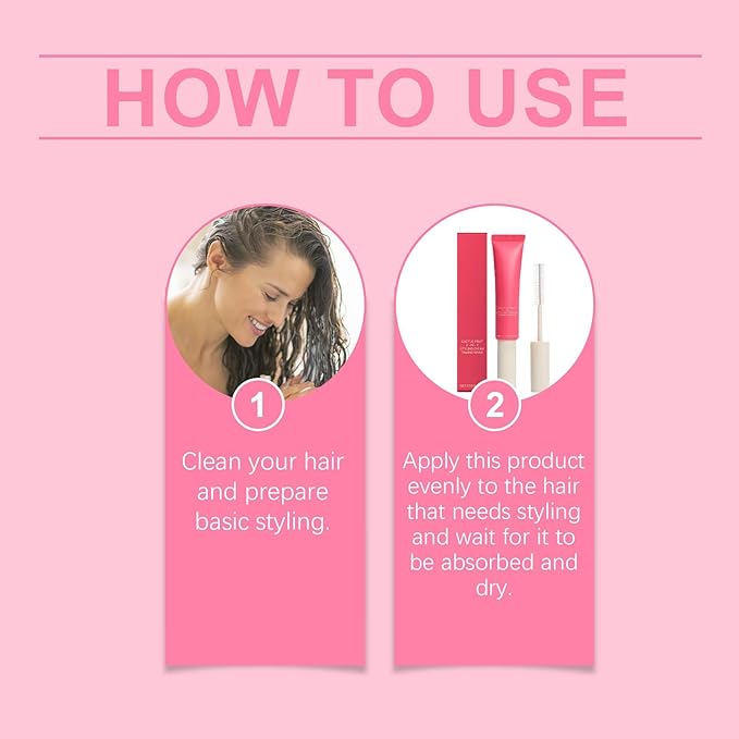 3-In-1 Hair Cactus Fruit Styling Cream & Hair Taming Wand– Hair Care Styling Cream,Tame Flyaways,Style Edges,Natural Shine,Light and Non-Greasy ﻿ (2 PCS)