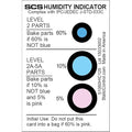 Humidity Indicator, 3 x 2 In. Card, PK125