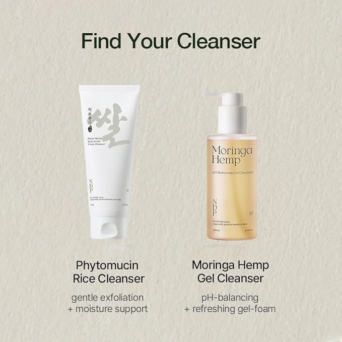 NDP Rice Mochi Deep Face Wash – Triple-Rice Airy Micro-Exfoliating Foam for Sensitive Skin, Phyto Mucin Hydration Shield, pH 5.5 Barrier-Safe Vegan Korean Skincare Cleanser, 4.05 fl oz (120 ml)