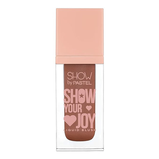 Show Your Joy Liquid Blush 54 | Bronze | Dewy Finish | Natural Looking | Clean Beauty | Moisturize The Skin Up to 24 Hours | Cruelty-Free | Natural and Fresh Looking | 0.141 fl.oz.