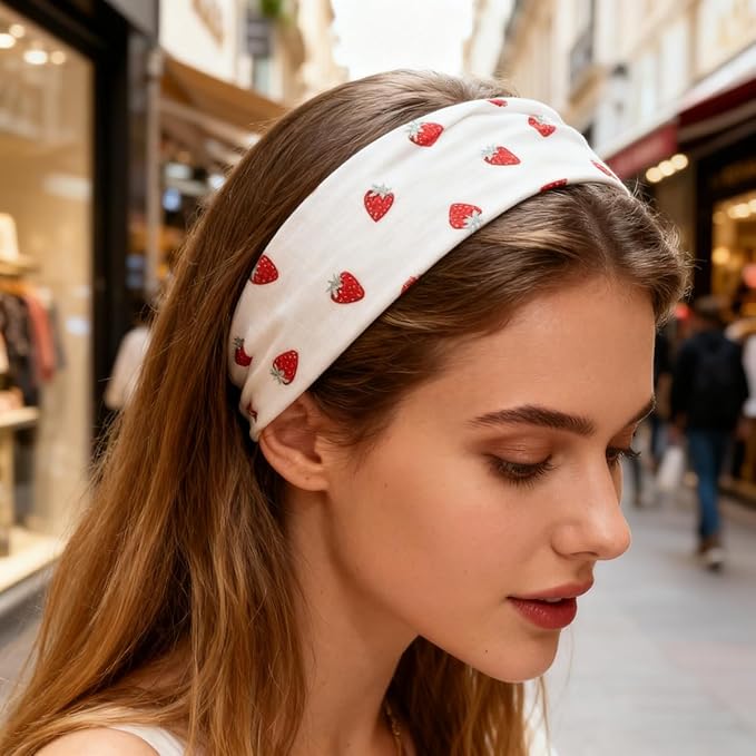 Headband for Women Fashion Hair Non Slip Elastic Hairbands for Workout Yoga Running