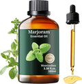 Pure Marjoram Essential Oil, Mumianhua Natural Herbaceous Oil for Bedroom Serenity & Natural Shield, Aromatherapy for Evening Ease, Outdoor Protection, Diffuser, Massage & Skin Care, 3.38 Fl Oz