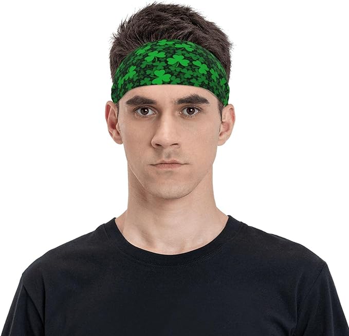 Sports Sweatband for Men and Women, Sweat-Absorbing Headbands for Moisture Wicking, Suitable for Fitness Running Cycling Hiking Yoga Football Exercise