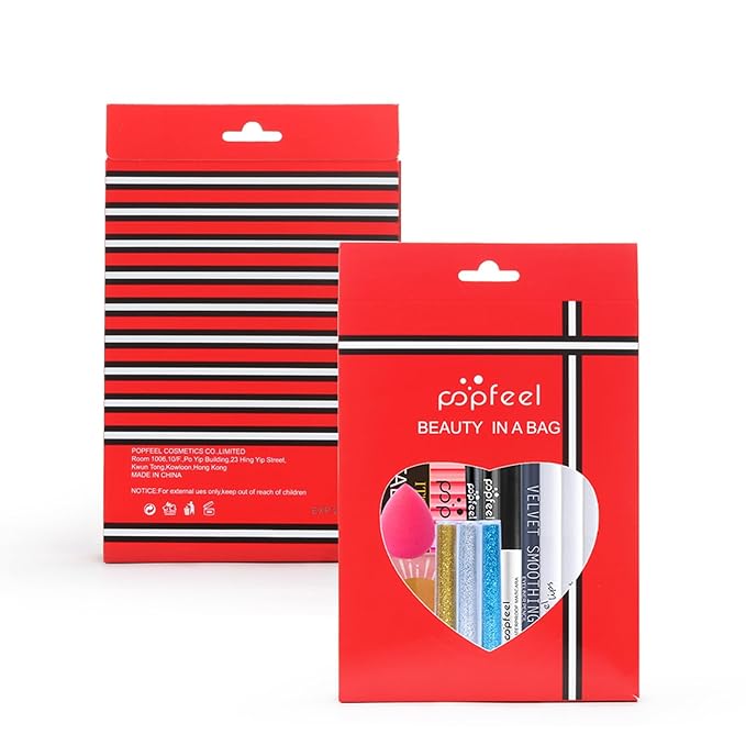 Makeup Kit for Teens, Makeup Starter Kit for Teens with Gift Bag, Matte Glitter Shadow Palette, Lipstick Set, Eyebrow Pen, Black Mascara, Shimmer Powder etc, Birthday Gifts for Women Girls