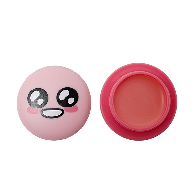 The Creme Shop Macaron Lip Balm - Shea Butter & Vitamin E Infused - Moisturize & Soften Lips - Decadent & Nourishing Lip Care – APEACH (Peach Milk Tea)