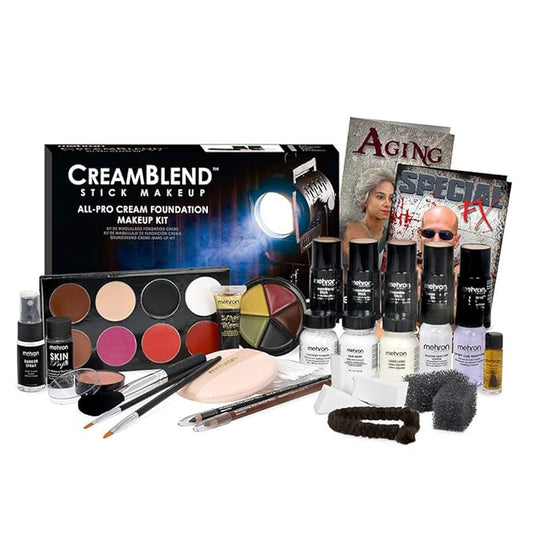 Mehron Makeup Creamblend All-Pro Student Makeup Kit (Fair)