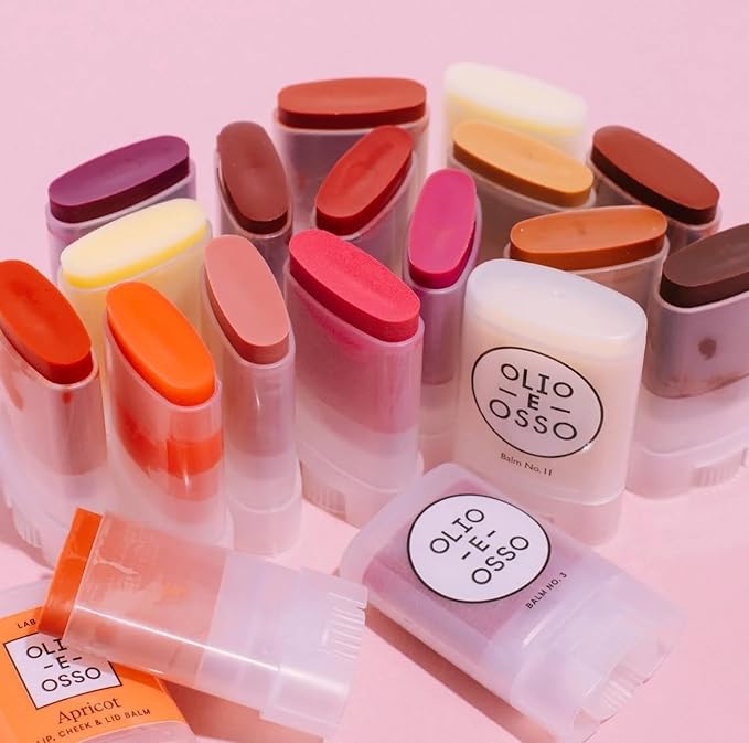 Olio E Osso - Natural Lip + Cheek Balm | Natural, Non-Toxic, Clean Beauty (No. 6 Bronze, 0.35 oz | 10 g)