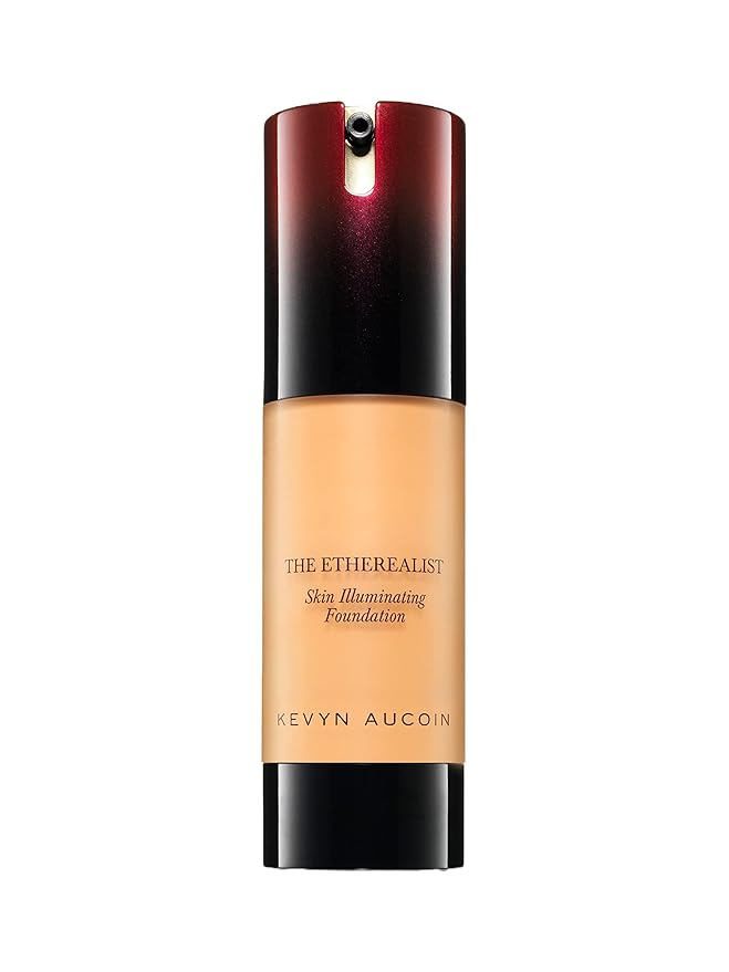 Kevyn Aucoin The Etherealist Skin Illuminating Foundation, EF 08 (Medium) shade: Comfortable, shine-free, smooth, moisturize. Medium to full coverage. Makeup artist go to. Even, bright & natural look