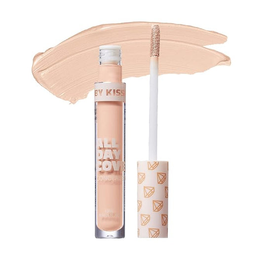 Ruby Kisses All Day Concealer Lightweight Full Coverage Multi-Use Concealer 0.13 Fl Oz (Natural Ivory)