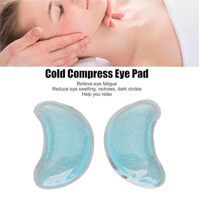 Under Eye Gel Pads Patches, Under Eye Pads for Eye Strain Swelling Dark Circle, Reusable Under Eye Masks for Dark Circles, Portable Eye Patches for Puffy Eyes