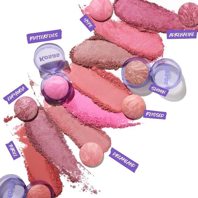 Kosas Blush is Life Baked Talc-Free Dimensional Blush - Dreamland (rosy bronze), 0.16 Ounce (Pack of 1)