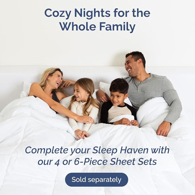 Queen Pillow Cases Set of 4 - Ultra Soft Hotel Quality Pillowcase Covers - Comfy, Cozy & Wrinkle Free - Shrinkage, Stain & Fade Resistant - Machine Washable Pillow Protectors - 4 Piece Set - Off White