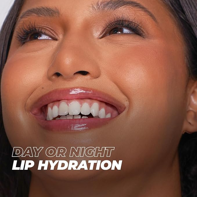 Vitamasques Lip Butter Balm - Sweet Mint, Korean Lip Balm - Peptide Lip Treatment - Lips Balm Hydrating - Light Tinted Lips balm - Made in Korea - 0.33 fl.oz