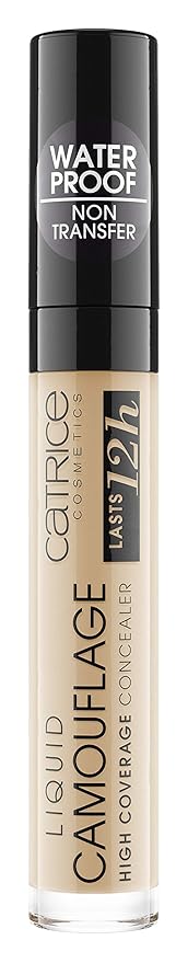 Catrice Liquid Camouflage Concealer (050 Rosy Ash) - Ultra Long Lasting Concealer for Optimal Coverage