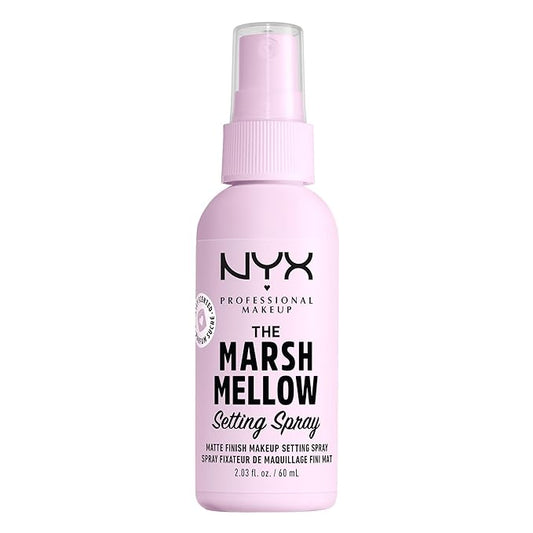 NYX PROFESSIONAL MAKEUP Marshmellow Setting Spray, Matte Setting Spray for 16HR Make Up Wear