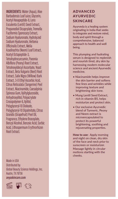 AVYA Hydroveda Restoring Vitamin C Face Serum - Revitalizes & Repairs Skin Tone and Texture/Helps Heal Facial Blemishes, Scars, and Imperfections (1oz)