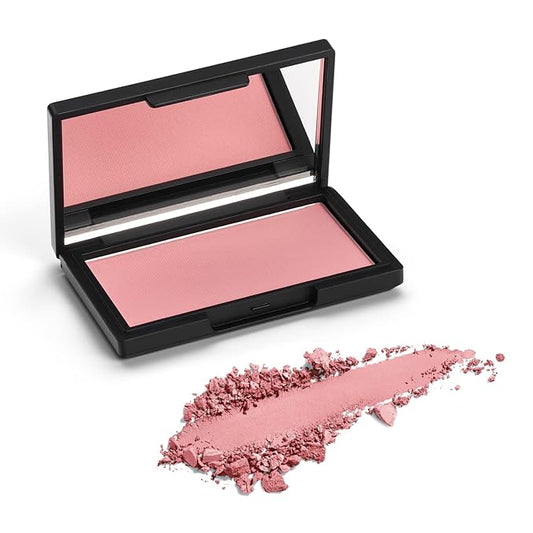 Makeup Powder Blusher - "Cotton Candy" - 4g / 0.141oz - Pigmented, Buildable, Lightweight Powder Blush for a Radiant, Healthy, Natural Glow. Versatile Shade - Dusty Pink - Matte