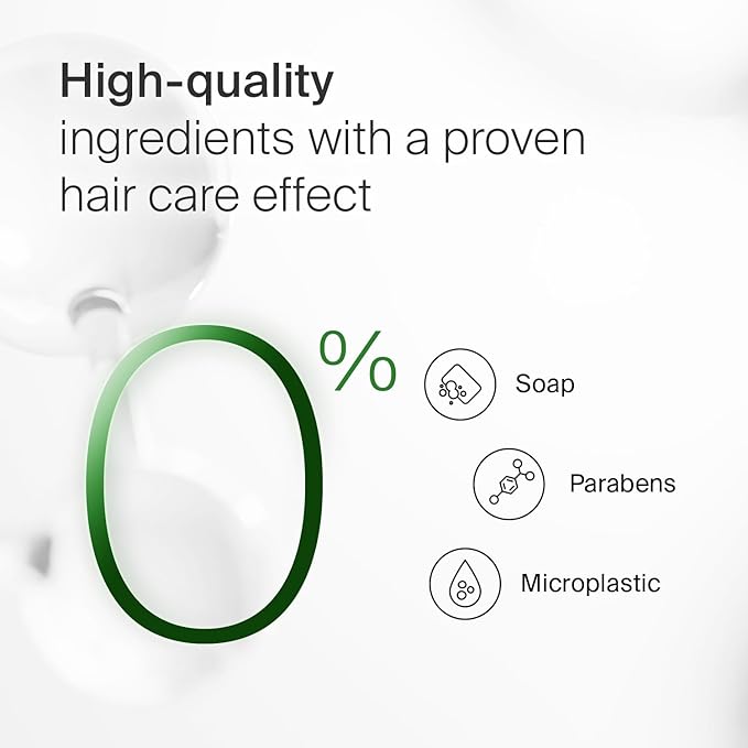 SEBAMED Everyday Shampoo for All Hair Types and Sensitive Scalp 33.8 Fl. Oz (1L) Hypoallergenic Dermatologist Recommended pH 5.5 Soap and Alkali Free