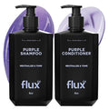Purple Shampoo and Conditioner for Blonde Hair Women & Men – Blonde & Silver Hair Toning – Anti-Brass Sulfate Free Shampoo and Conditioner 8oz