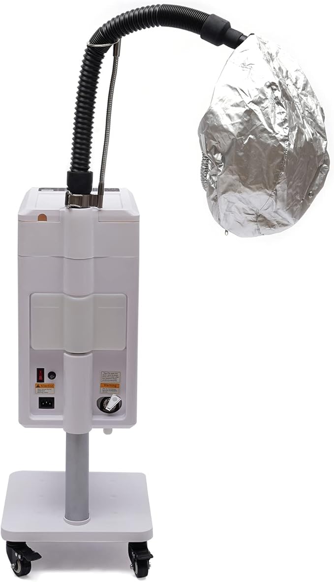110V 500W Multifunctional Anion Hair Dyeing Machine, Nano Hair Steamer/Hair Oil Machine Stand Up Base Salon Spa Equipment Vertical Nano Steamer (US Stock)