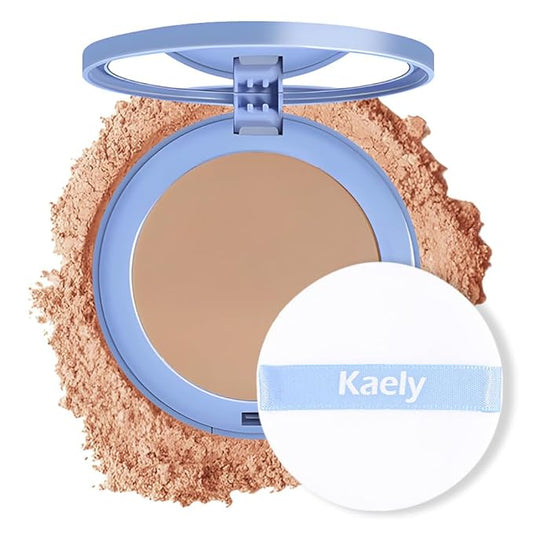 Oil Control Matte Perfection Face Pressed Powder, Matte Smooth Flawless Setting Powder Makeup, Polvo Compacto De Maquillaje, Waterproof Long Lasting, Cruelty Free, 0.35Oz(220 Sand, 1)