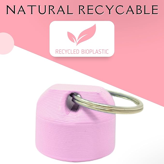 Keychain Holder EOS Lip Balm Stick (Keychain Only) - Travel Size Lip Balm Chapstick - Healing Stick - Made in USA