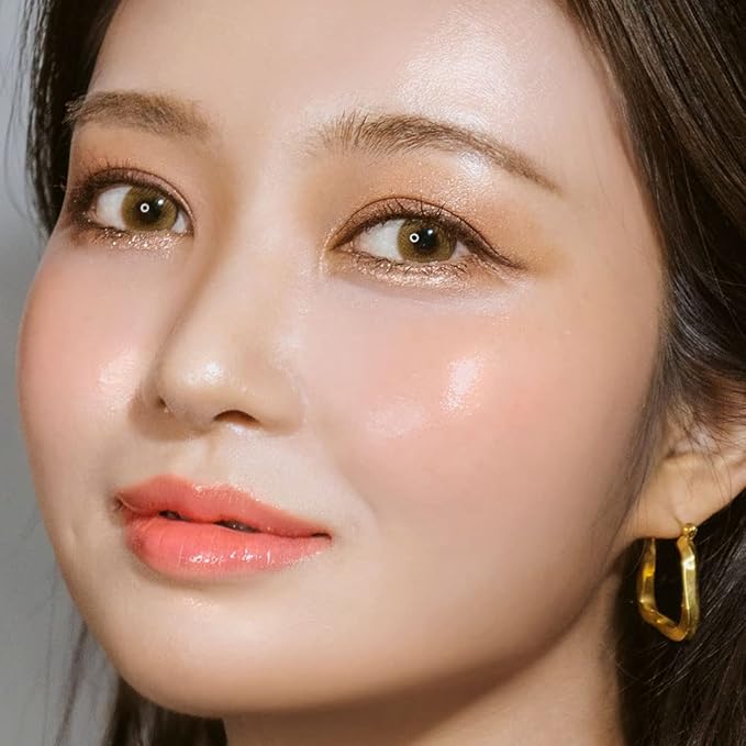 Vegan Blush Stick Multi Balm Cheek Stick Korean Make Up Dewy Glow Balm Stick sonrojo (03 Luminous)