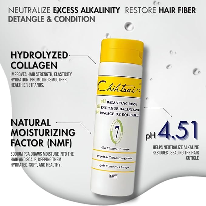 Chihtsai No.7 pH Balancing Rinse (8.3oz/250ml) - After Chemical Treatment
