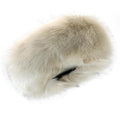 Faux Fur Headband for Women Elastic Fuzzy Thick Earmuffs Winter Headwrap Ear Muffs Furry Ear Warmers Cold Weather (Apricot)