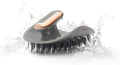 MANTA Pulse Electric Scalp Massage Brush – Wet Exfoliating Scalp Massager, Shampoo Brush for Hair Growth with Shower Holder, Grey