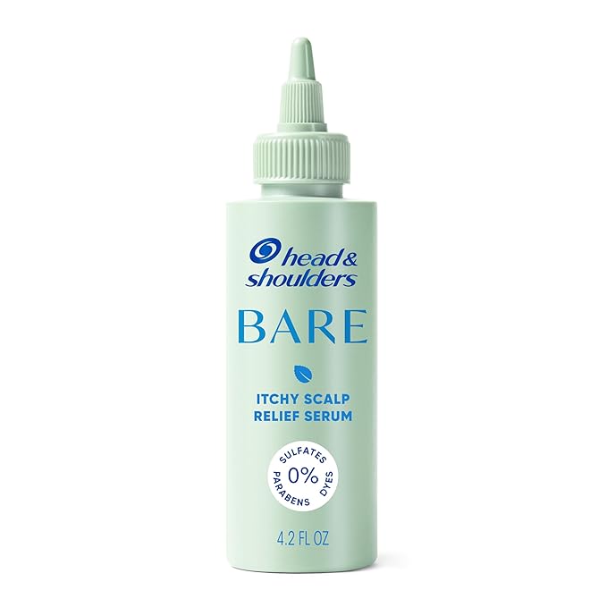 Head & Shoulders Anti-Dandruff Bare Scalp Relief Serum, 0.1% Pyrithione Zinc, for Itch Relief and Scalp Comfort, 4.2 fl oz