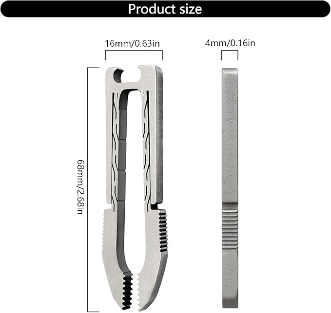 Metal Precisions Tweezers for Grooming Crafting Outdoor Activity Pocket Size Lightweight Design