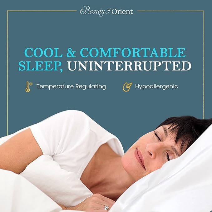 19 Momme Premium Mulberry Silk Pillowcase for Hair and Skin | Handcrafted Hypoallergenic & Anti-Acne 100% Silk Pillow Cases with Zipper | Queen - 20" x 30", Royal Navy