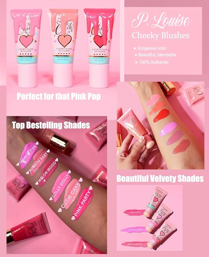 P Louise Blush Viral Bestselling Blush - Legally Pink - 100% Authentic