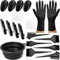 19Pcs Professional Salon Hair Coloring Dyeing Kit, Hair Coloring Products with Hair Dye Brush, Hair Color Bowl, Hair Clips For Hair Dye Tools