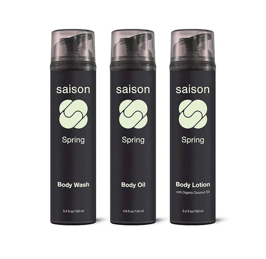 Saison® Spring Body Collection Gift Set | Organic, Natural, Vegan & Cruelty Free Beauty