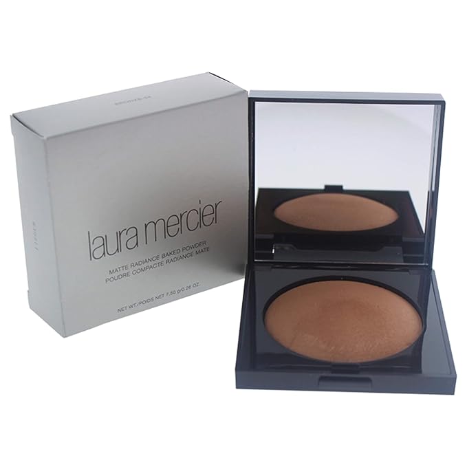 Laura Mercier Matte Radiance Baked Powder For Women, Bronze 04 Tan, 0.26 Ounce