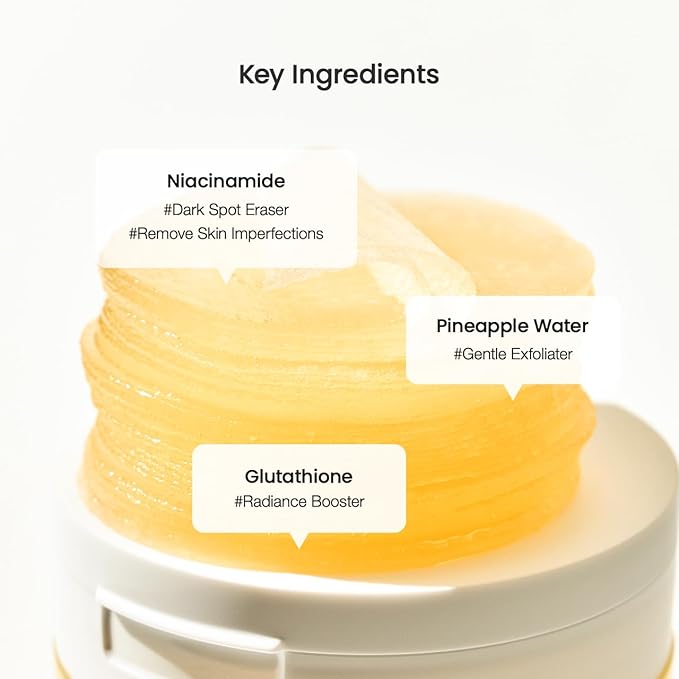 Biodance Vita Niacinamide Gel Toner Pads, Dark Spot Corrector, Evening Skin Tone, Hydrating for Sensitive Skin, Gentle Exfoliating Toner Pads, Korean Skincareㅣ4.93 fl.oz.(140g)*60Pads