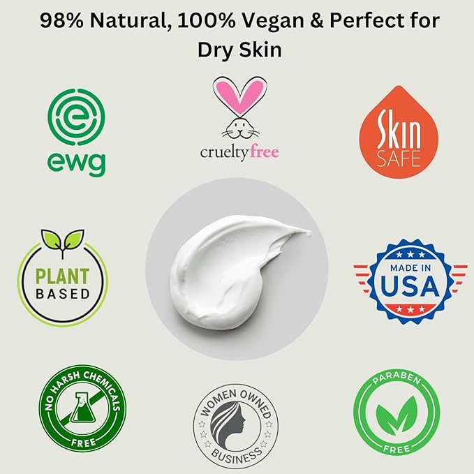 RaGaNaturals Natural Mango Body Lotion for Dry Skin - Tropical Bliss Moisturizer with Shea Butter, Vitamin E, B5, Argan & Avocado Oil - Refreshing Fruity Scent, Plant Based, Non-Greasy, Vegan - 16 Oz